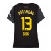 Borussia Dortmund Pascal Gross #13 Dámské Venkovní Dres 2024-25 Krátkým Rukávem